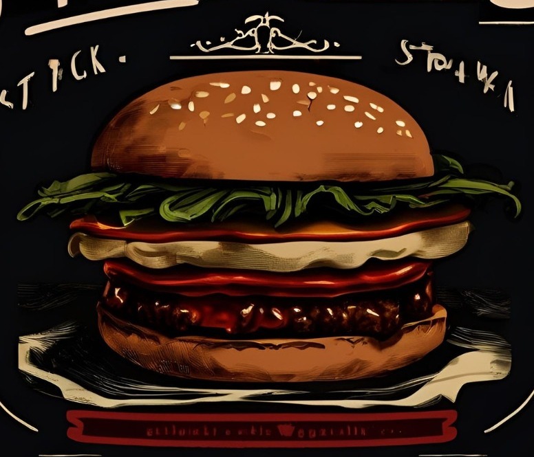 Hambúrguer artesanal